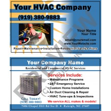 HVAC Business Card #10